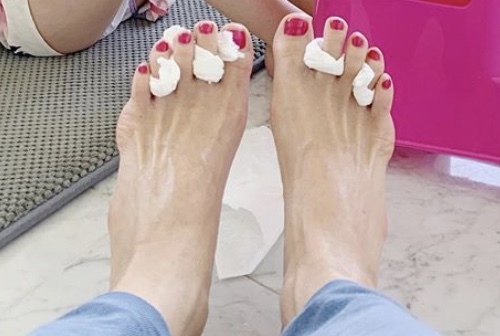 ilana wiles feet