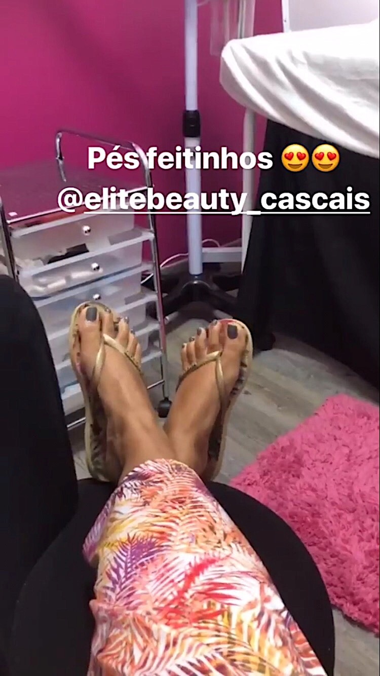 ines brasil feet