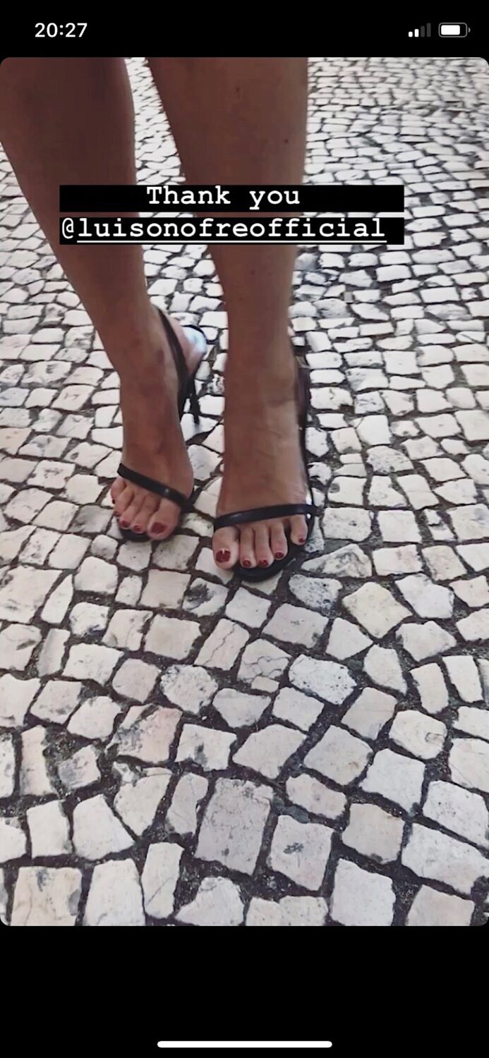 ines castel branco feet