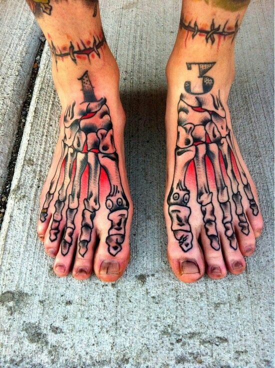 inked bone feet 3