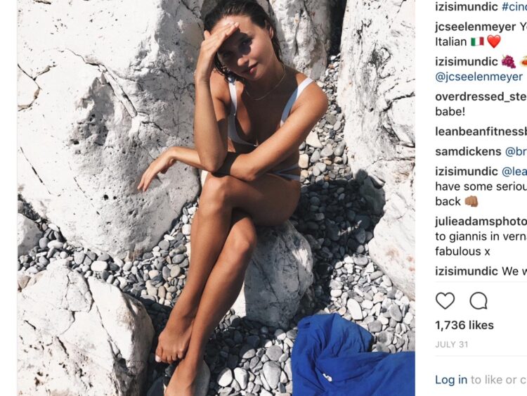 isabel simundic feet