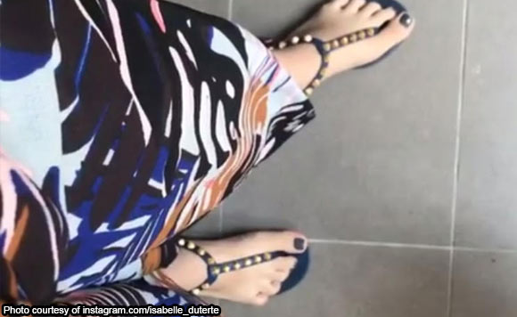 isabelle duterte feet