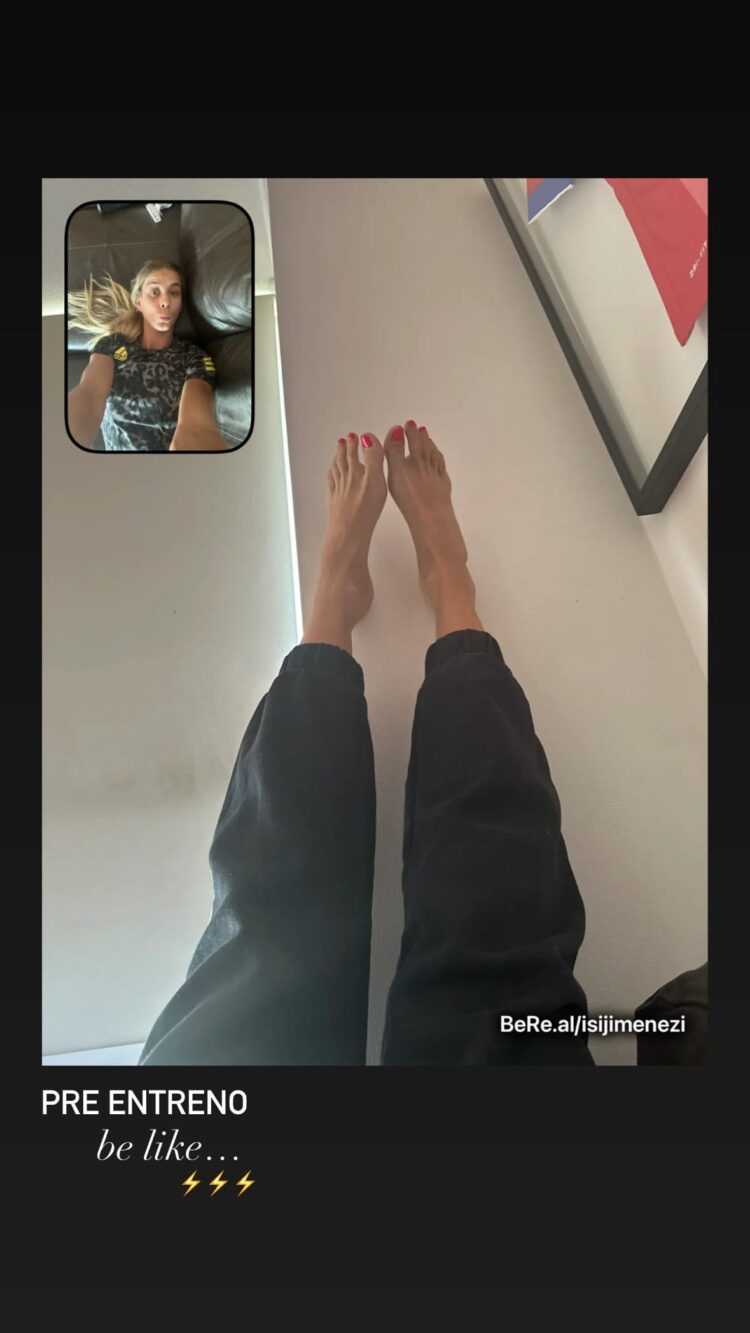 isidora jimenez feet 1