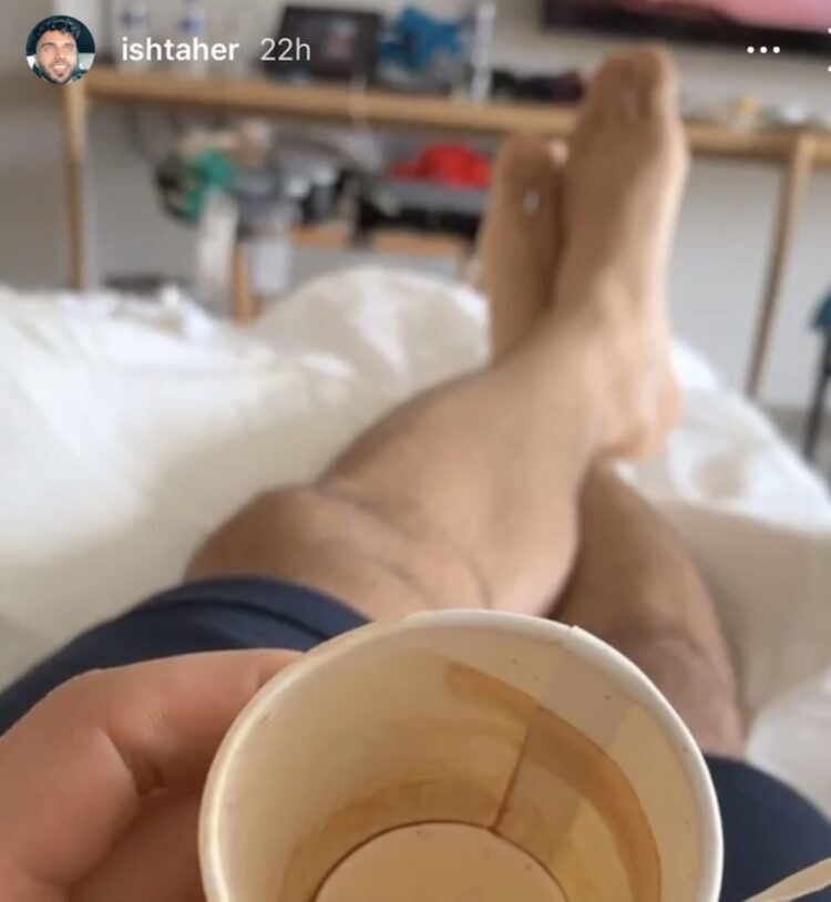 ismail taher feet 4