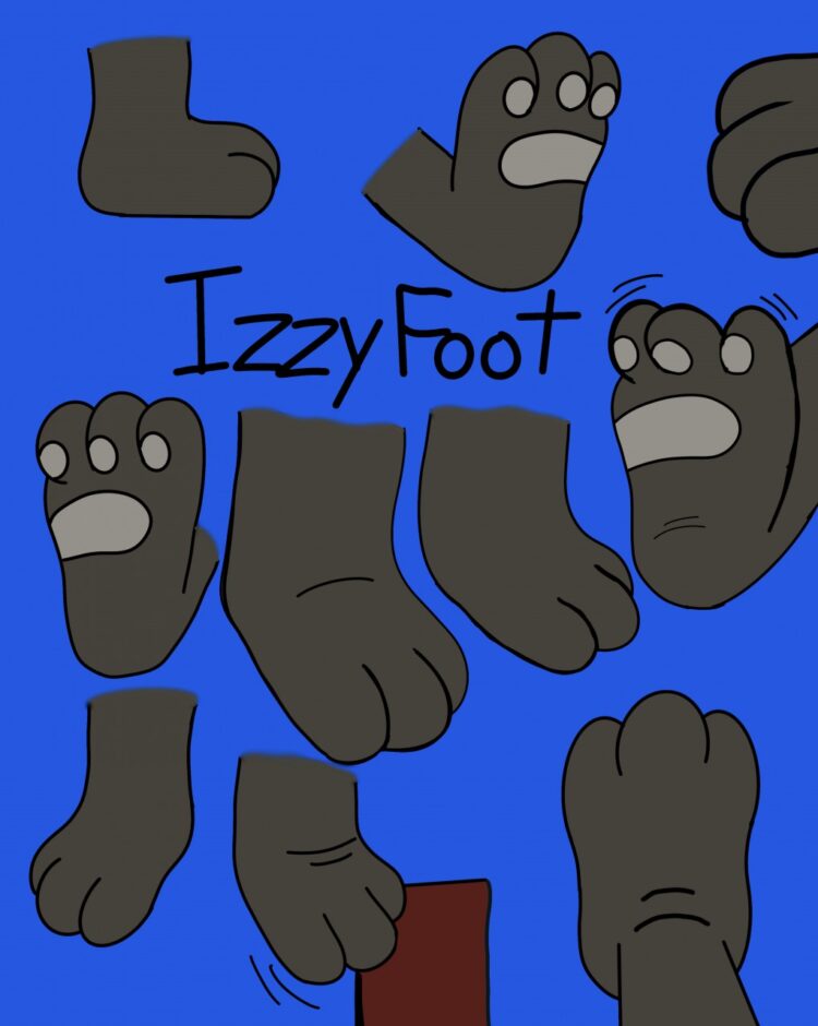 izzy d. feet 1