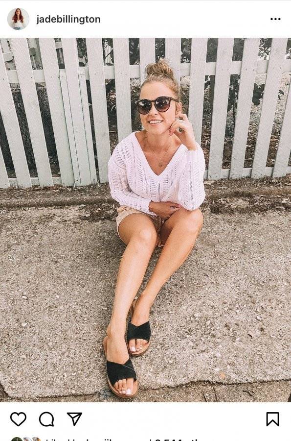 jade billington feet