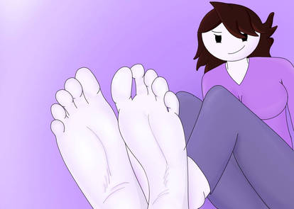 jaiden animations feet