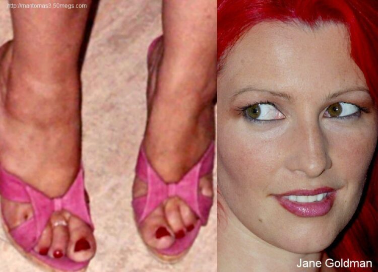 jane goldman feet