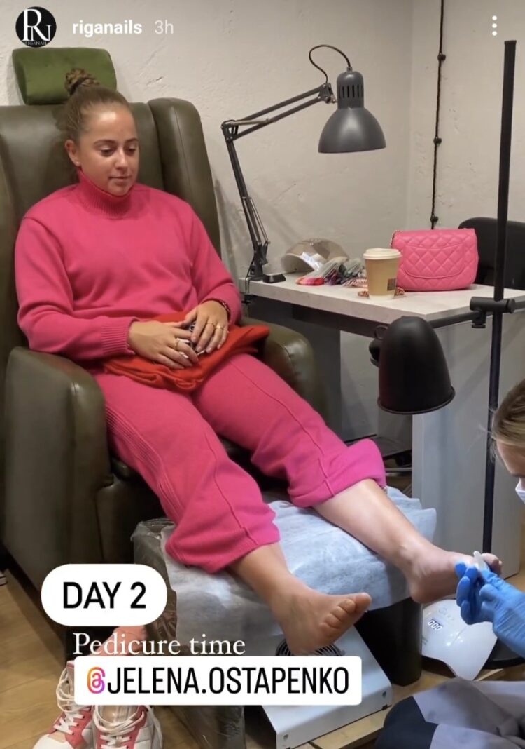 jelena ostapenko feet 3