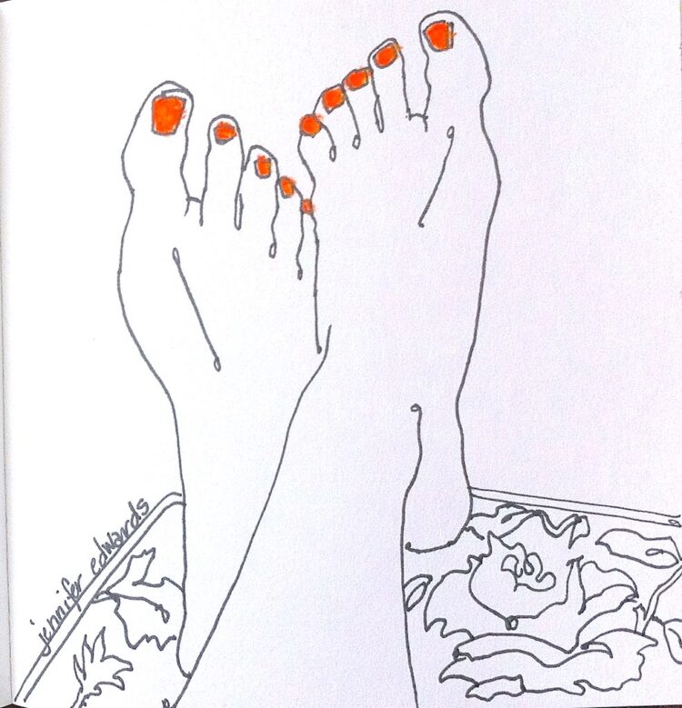 jennifer edwards feet 4