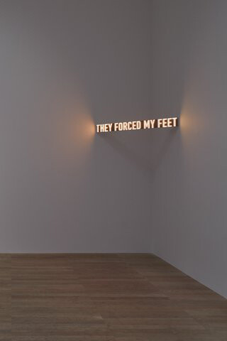 jenny holzer feet 3
