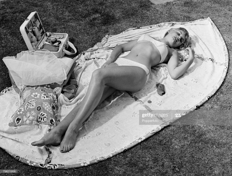 jill ireland feet