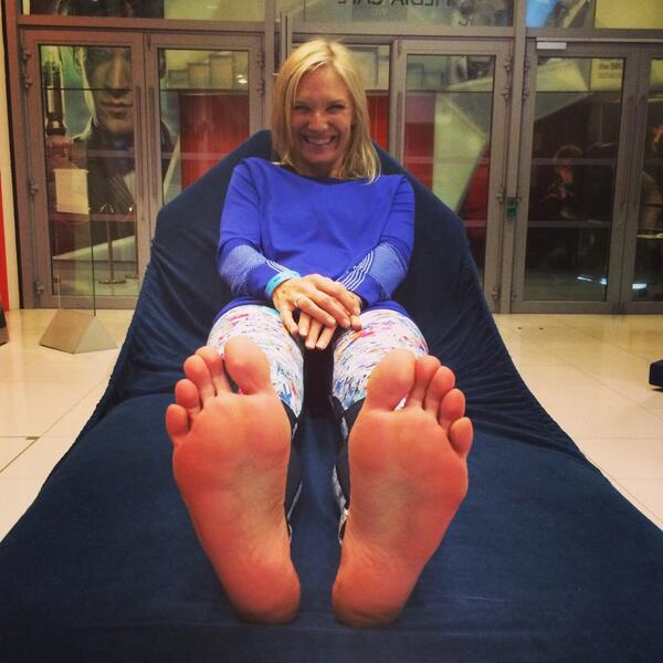 jo whiley feet