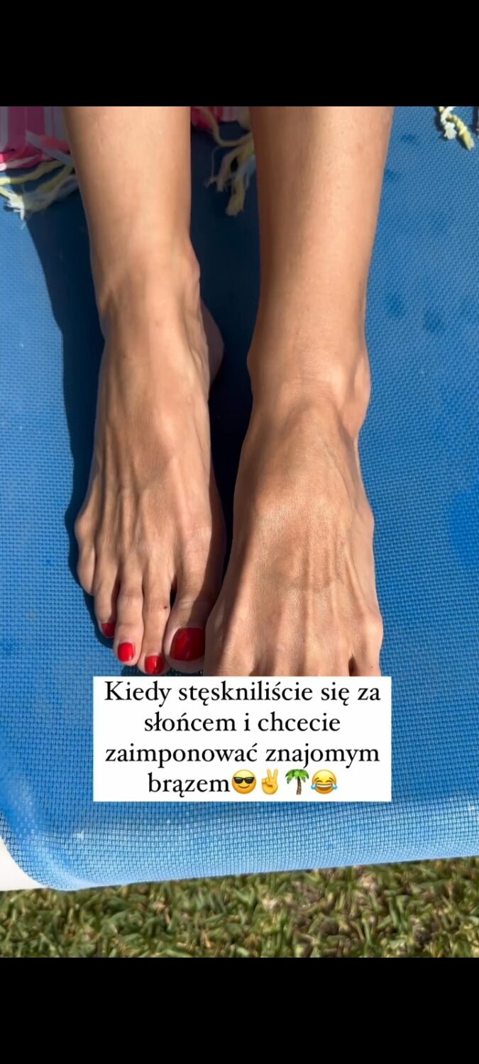 joanna koroniewska feet