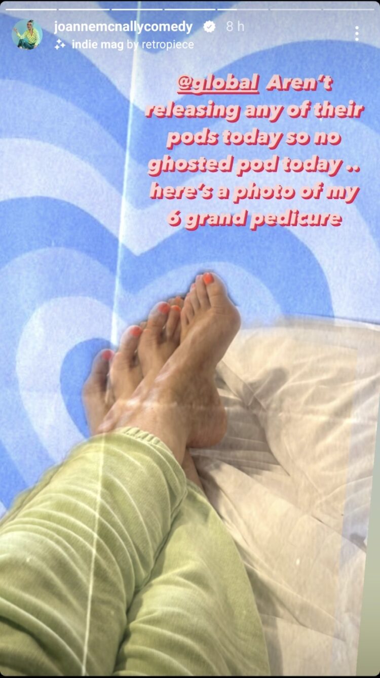 joanne mcnally feet 1