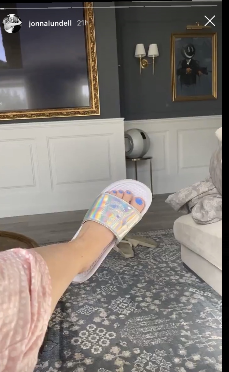 jonna lundell feet