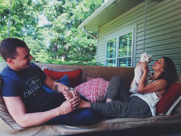 jordan claire green feet 2