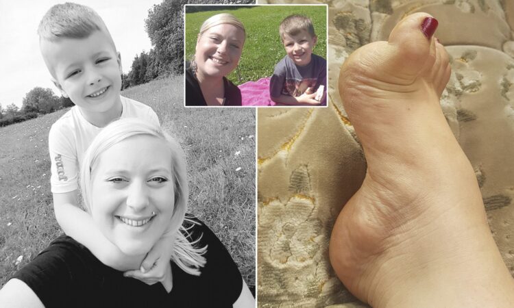 jordan shrinks feet 2