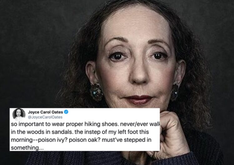 joyce carol oates feet 2