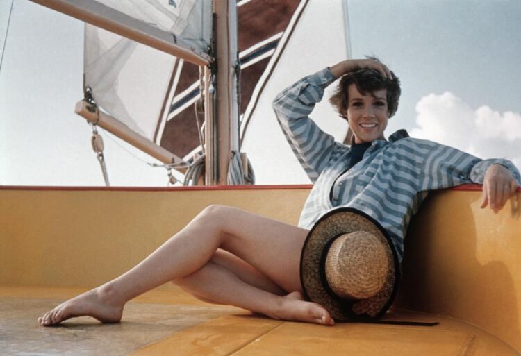 julie andrews feet