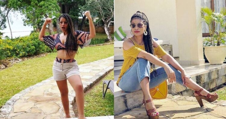 julie gichuru feet 5