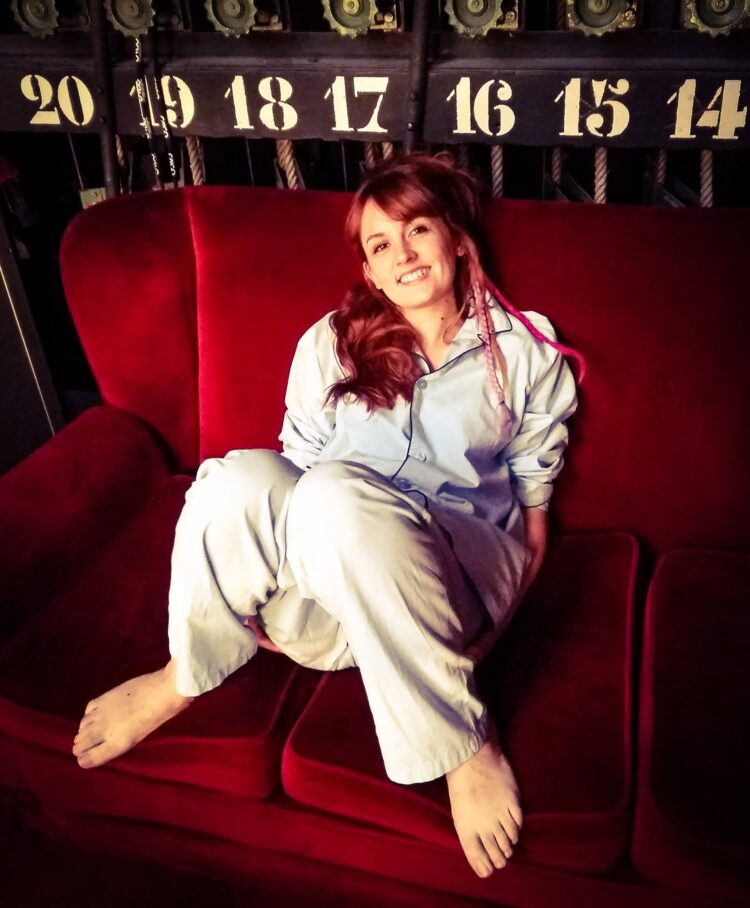 justine le pottier feet 1