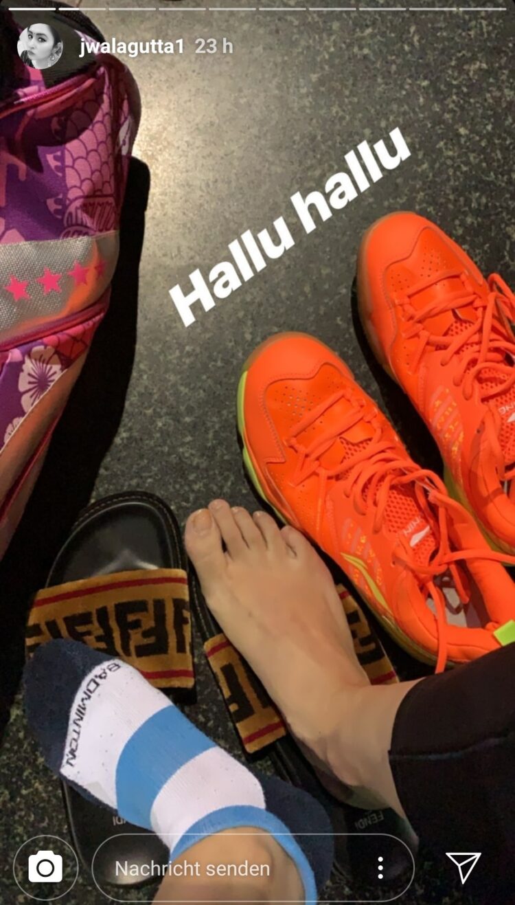 jwala gutta feet 5