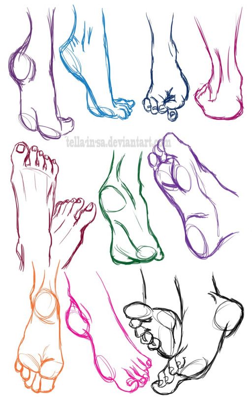 kalasketch feet