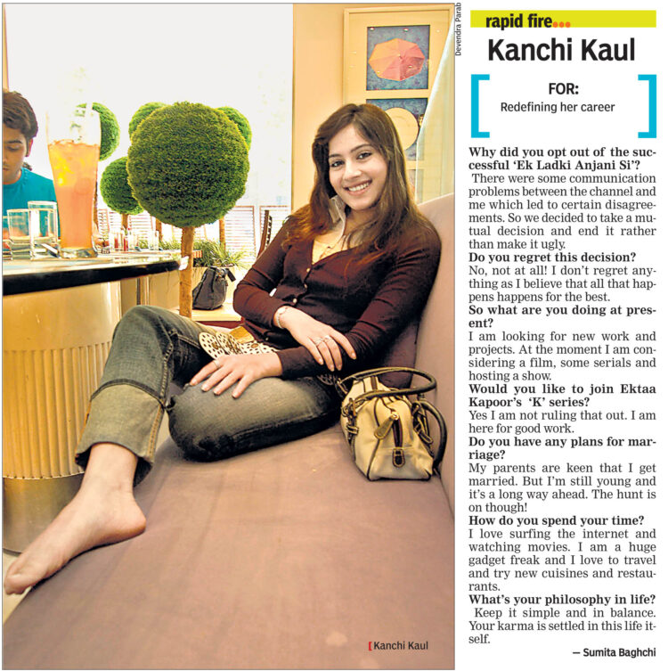 kanchi kaul feet