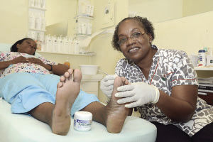 karen joy villes feet