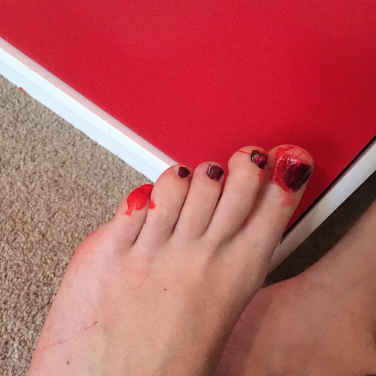 karen taylor feet