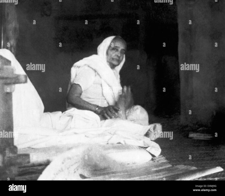 kasturba gandhi feet 4