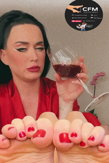 katey red feet 2