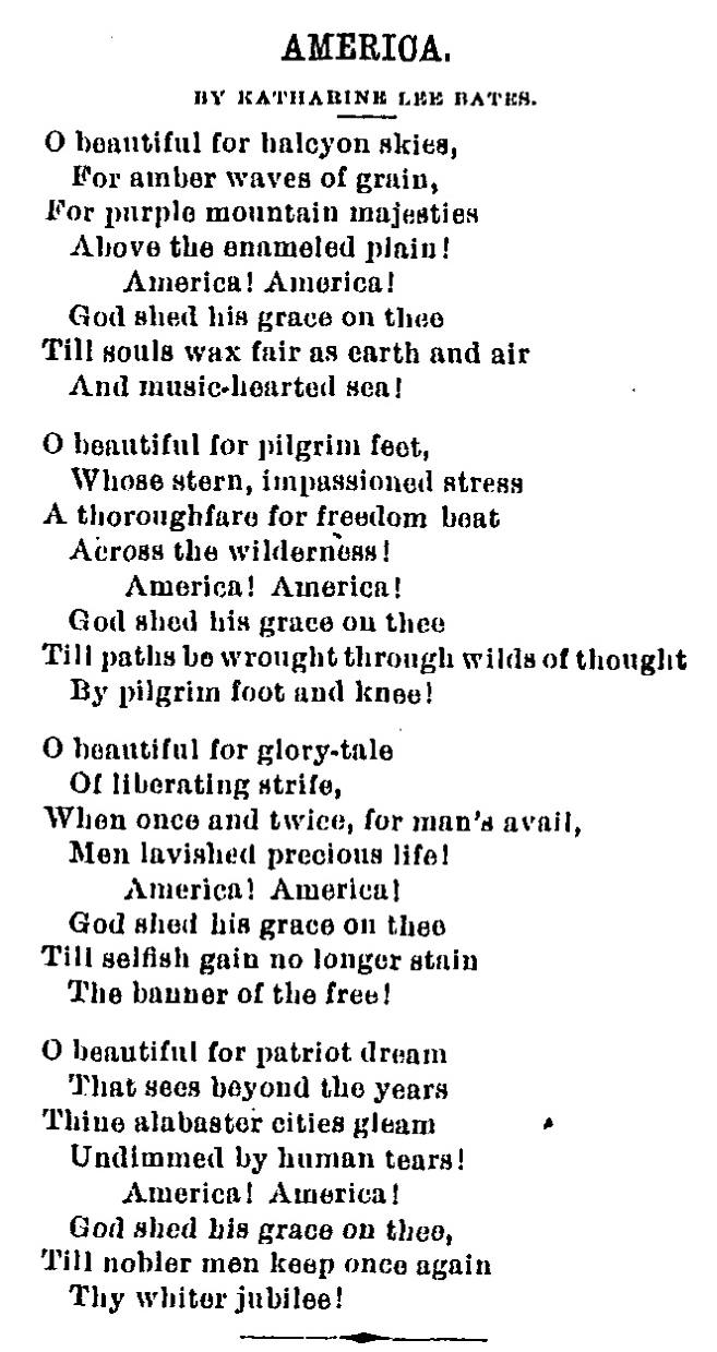 katharine lee bates feet 4