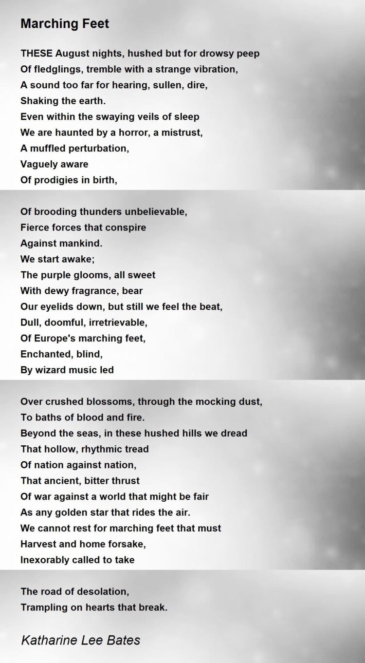 katharine lee bates feet