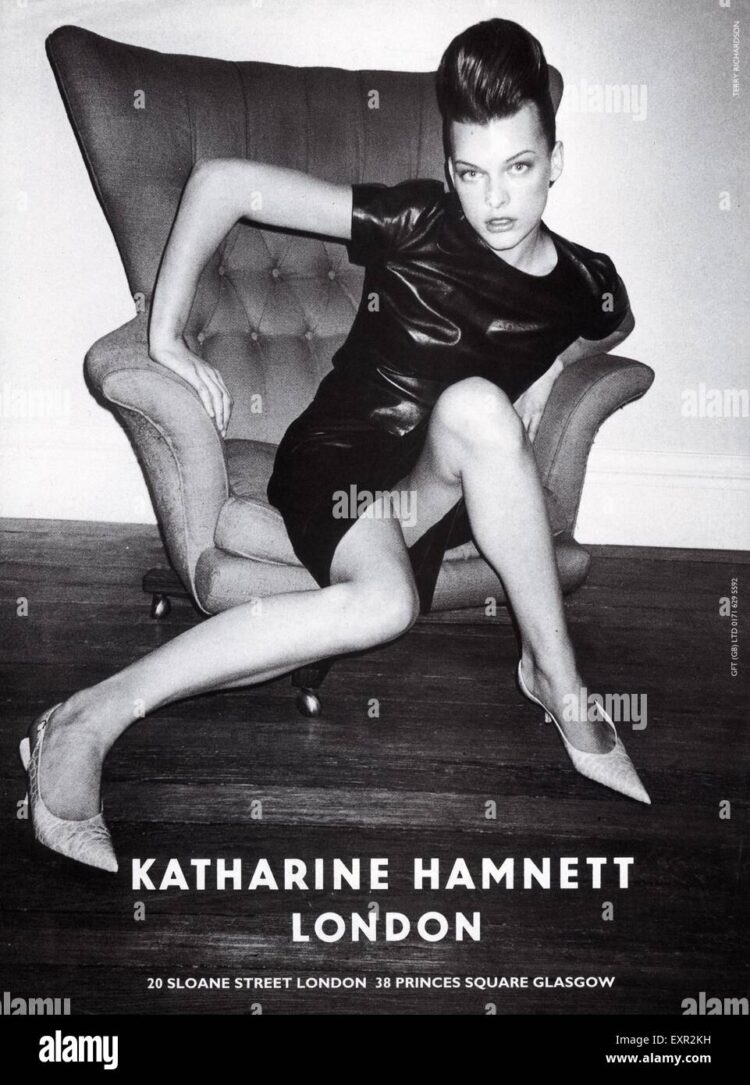 katherine hamnett feet