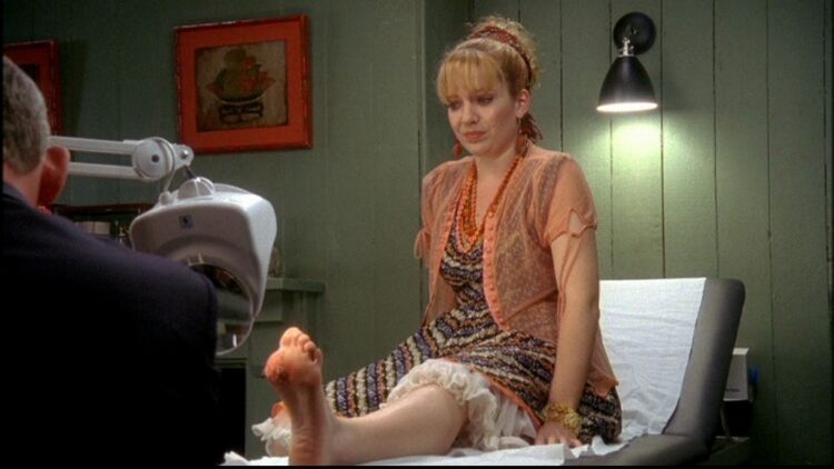 katherine parkinson feet