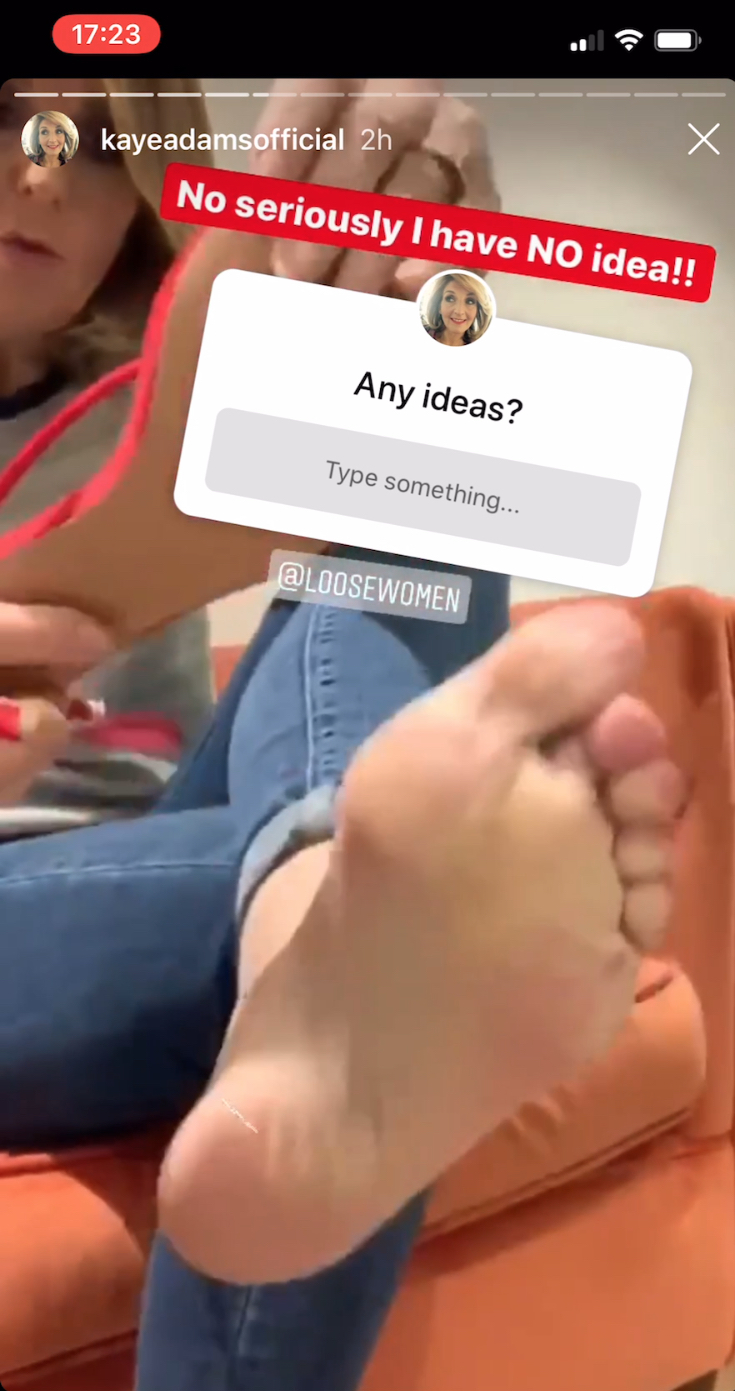 kaye adams feet 2