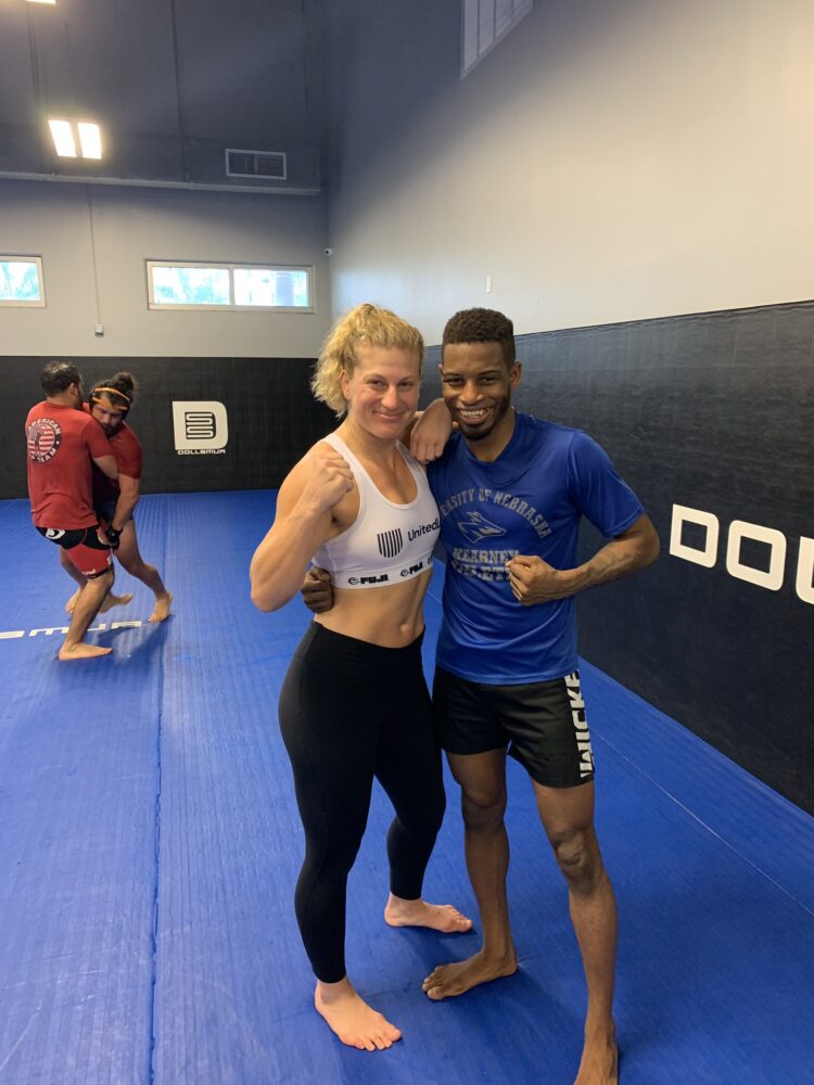 kayla harrison feet