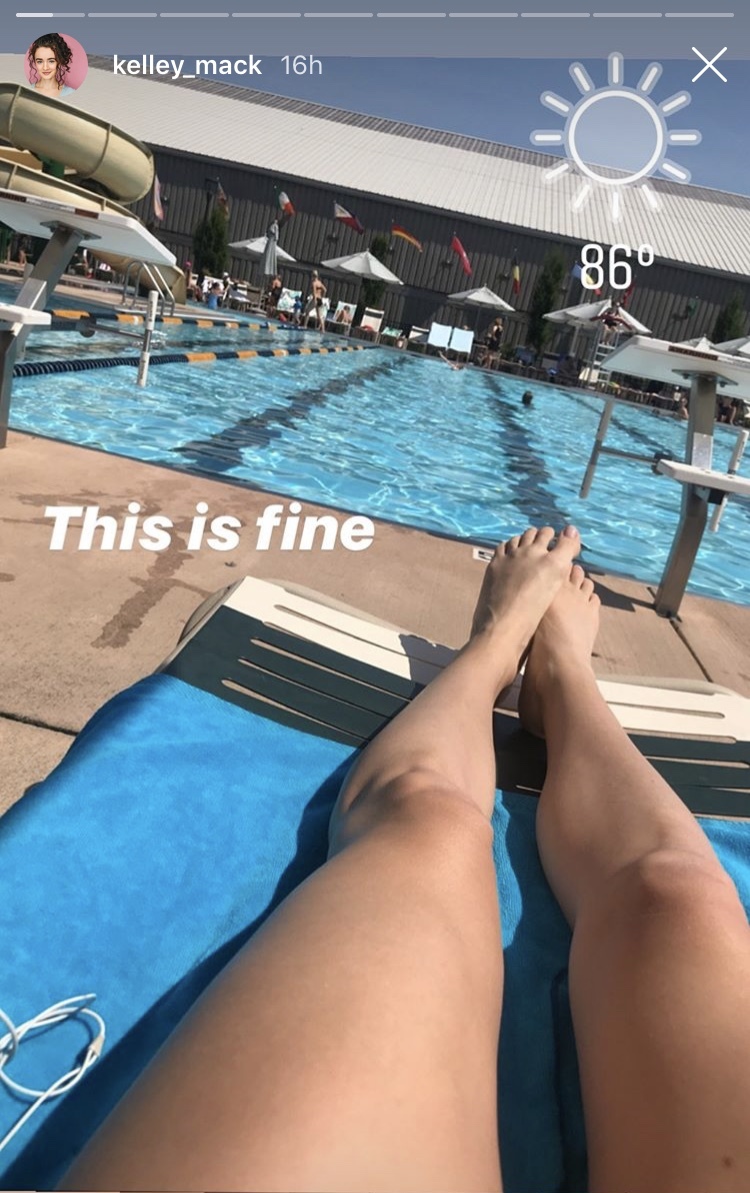 kelley mack feet