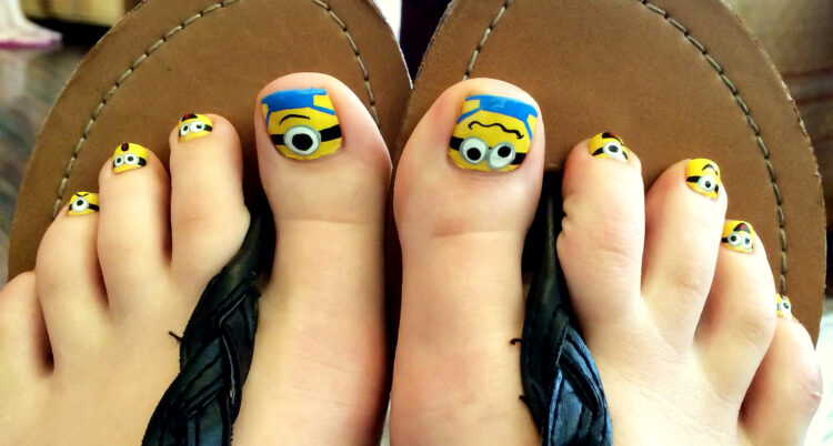 kellie nailart feet 6