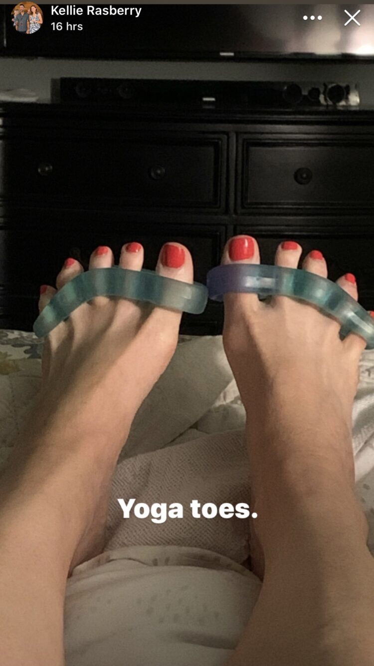 kellie rasberry feet
