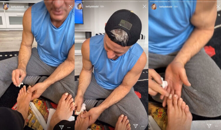 kelly dodd feet