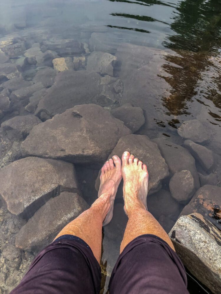 kendall lake feet