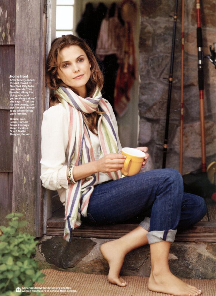 keri russell feet