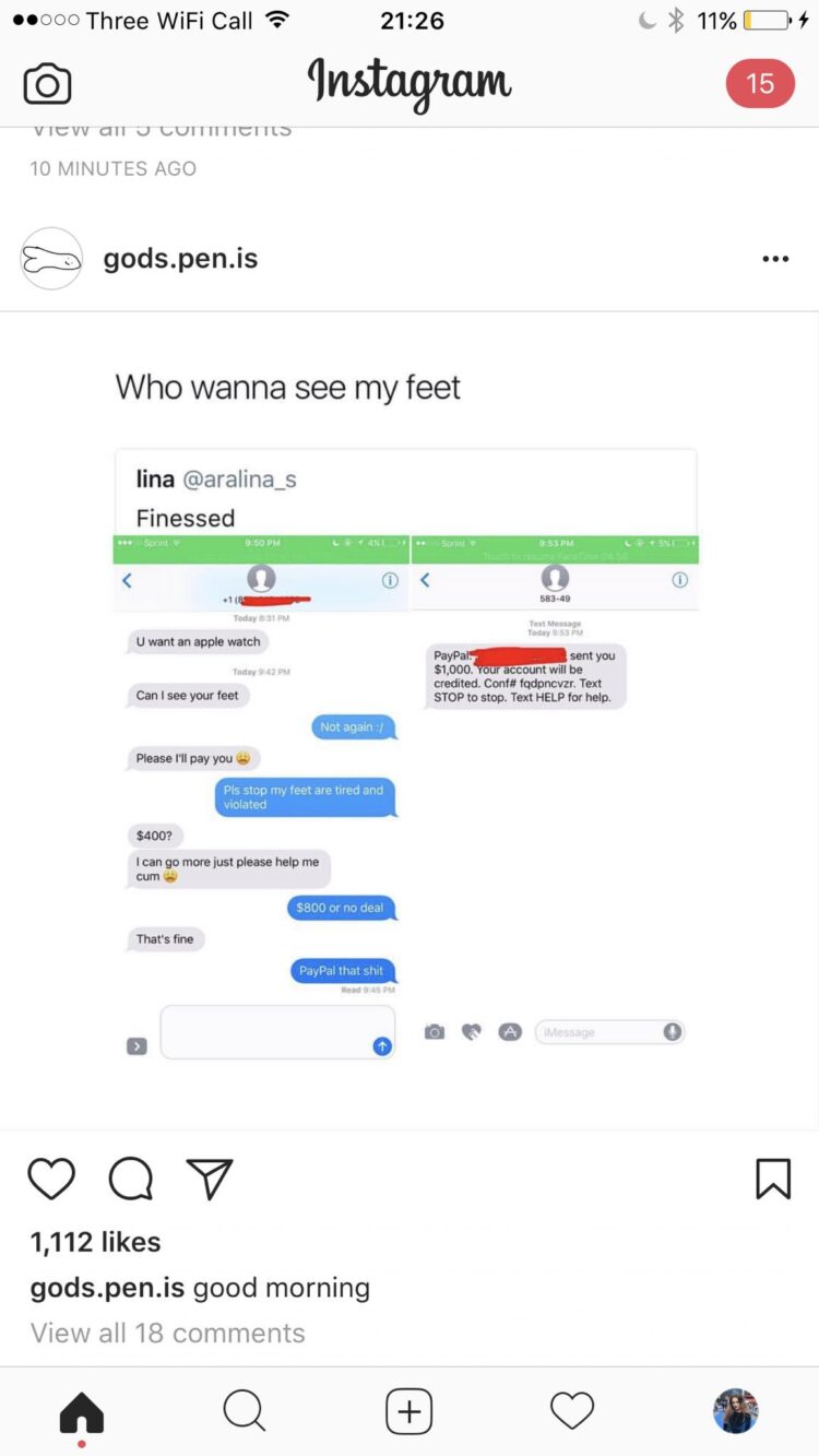 kiera bridget feet 6