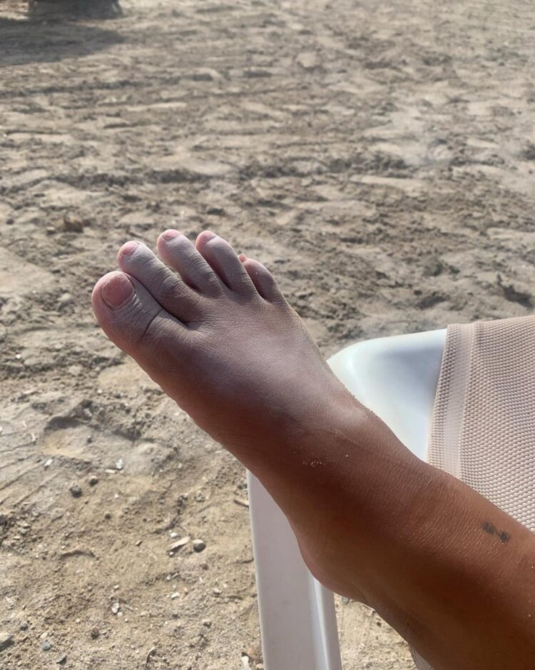 kiersey clemons feet