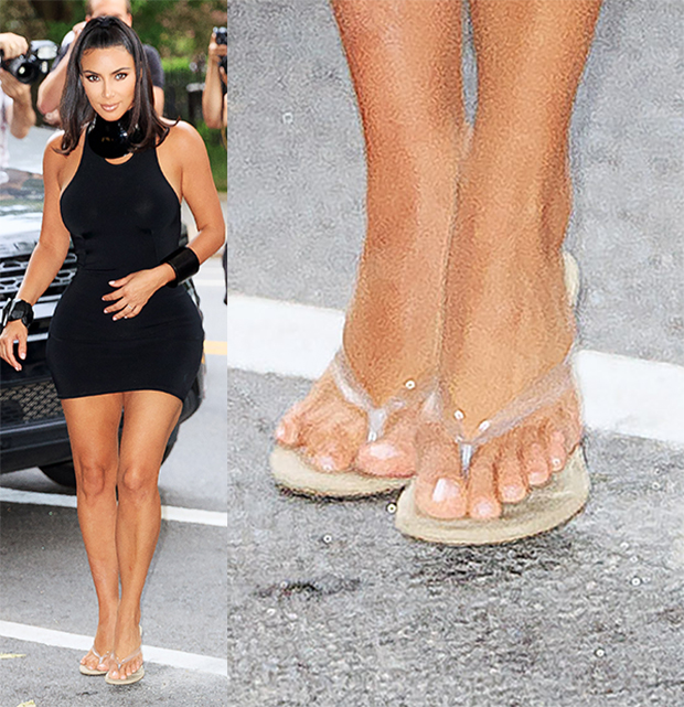 kim kardashian feet 6