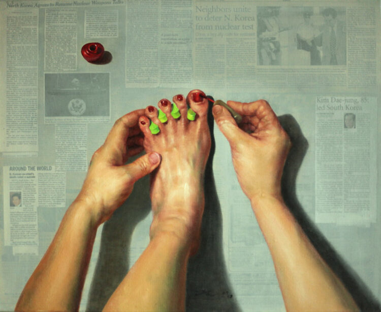 kim shin young feet 3