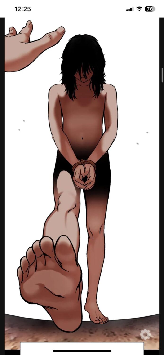 kim shin young feet scaled